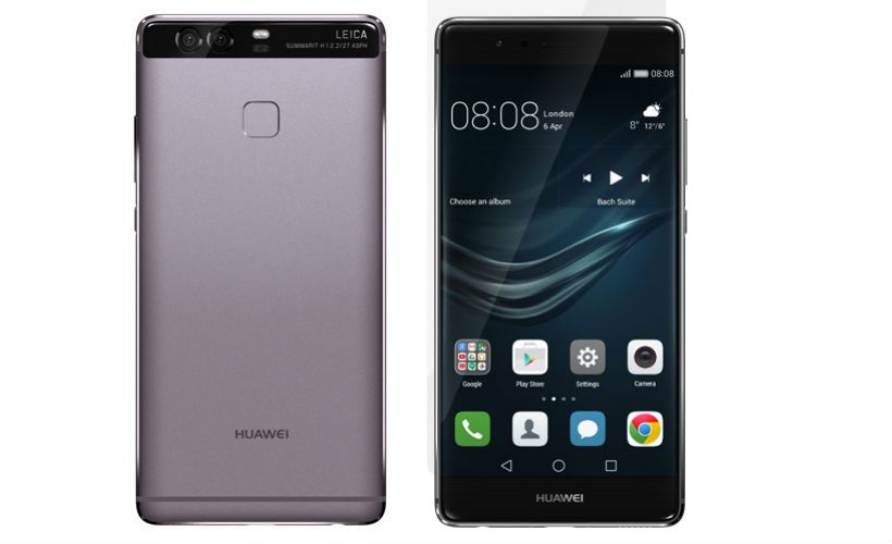 Huawei P9 Back and front view