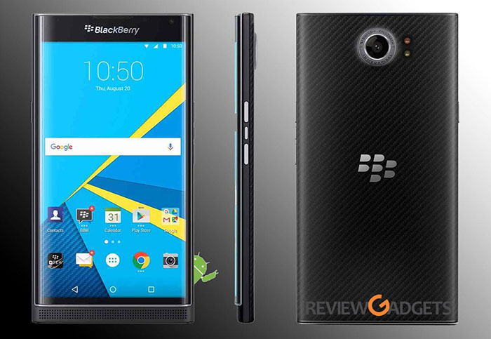 Blackberry Priv Design