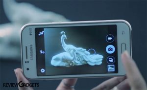 Samsung Galaxy J1 Camera Front and Rear