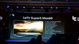 LeEco Super3 TV Series has been launched in India